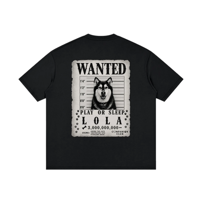 Custom Wanted Tee