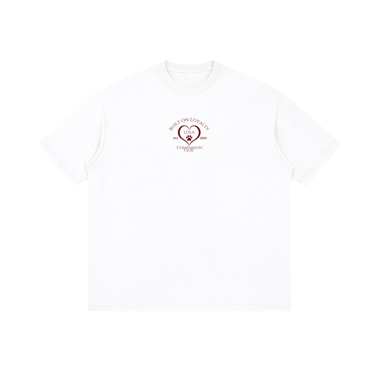 Custom Dog of the Year Oversized Tee