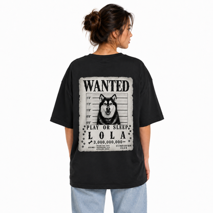 Custom Wanted Tee